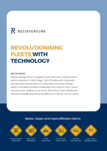 Image of the front page of Recoversure's white paper on revolutionising fleets with Technology